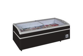 SHALLOW 200B-F Black Supermarket Freezer