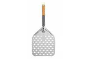 Pizza scoop with short handle, squared, perforated, HENDI, 300x660mm