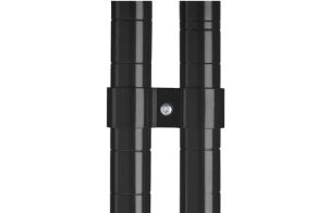 SET OF 2 POLE CLAMPS BLACK FOR 7530.0025-0030-0035-0040