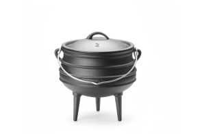 Cast iron pot, HENDI, Black, ?245x(H)280mm