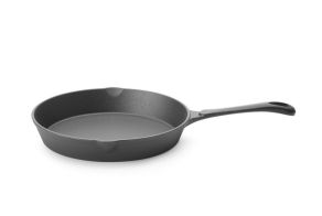 Cast iron skillet, HENDI, Black, ?250x(H)40mm