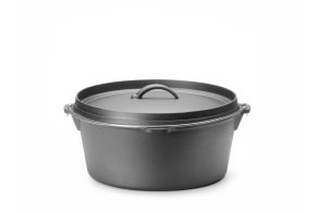 Cast iron pot, HENDI, 7,2L, Black, ?310x(H)155mm