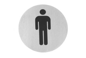 Door signs, HENDI, men, ?75mm