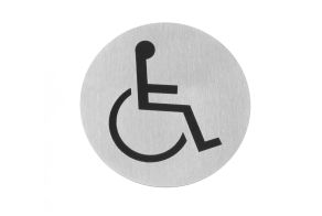 Door signs, HENDI, wheelchair, ?75mm