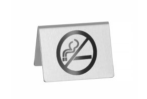Table sign 'No smoking', HENDI, 50x35x(H)40mm