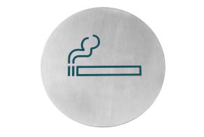 Door sign, HENDI, smoking - big, ?160mm