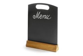 Tabletop blackboard - 2 pcs, HENDI, 2 pcs., 210x50x(H)320mm