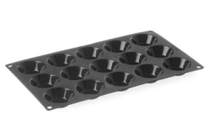 Tartelette ø50x(H)17, HENDI, 15 moulds, GN 1/3, ?50x(H)17mm