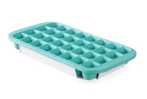 Ice cube mould with lid, BarUp, Blue, 335x180mm