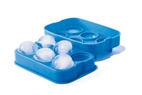 Sphere ice mould, BarUp, Blue, 180x125x(H)50mm