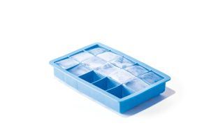 Ice cube mould mini cube, BarUp, Blue, 190x120x(H)35mm