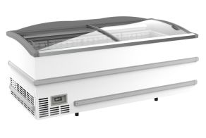 SUPERMARKET CHEST FREEZER WHITE HEAD ELEMENT  MANUAL DEFROST