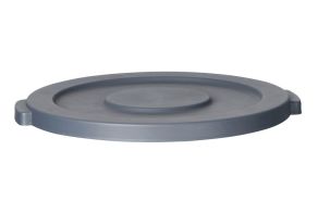 Lid for round waste bin, AmerBox, fits 691038, Light grey, ?570x(H)35mm