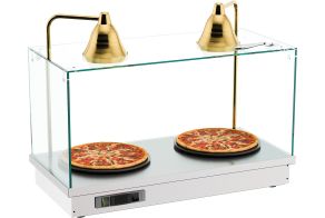 DROP-IN HEATED TOP UNIT WITH 2 HEATING LAMPS