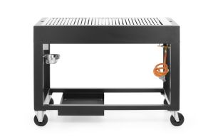 Gas barbecue Tampa, HENDI, Black, 10kW, 1260x580x(H)900mm