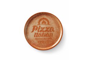 Pizza plate Recipe Collection Brick Red, HENDI, Red, ?310mm
