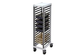 2/1 Tall GN Food Trolley