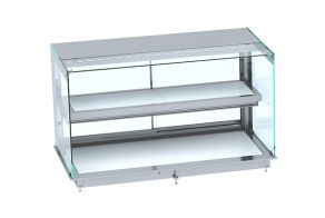 DROP-IN CUBIC HEATED CERAMIC DISPLAY - WHITE 5/1