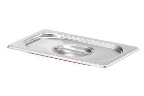 Lid for GN containers with silicone rim, HENDI, Profi Line, GN 1/4, 265x162mm