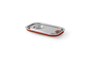 Lid for GN containers with silicone rim, HENDI, Kitchen Line, GN 1/4, 265x162mm