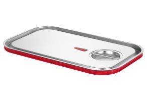Lid for GN containers with silicone rim, HENDI, Kitchen Line, GN 1/1, 530x325mm