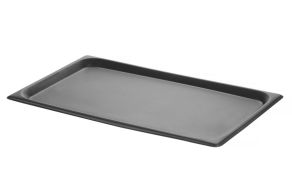 Oven tray with non-stick coating CONVECTOMAT ROAST, HENDI, GN 1/1, Black, 530x325x(H)17mm
