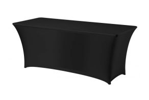 Table cover, rectangular, HENDI, 810934, Black, 1200x760x(H)730mm