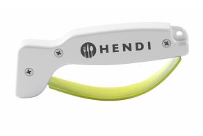 Knife sharpener, HENDI, White, 140x15x(H)65mm