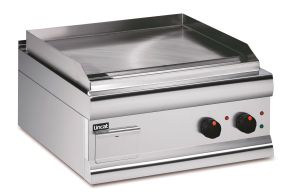 Lincat Silverlink 600 Electric Counter-top Griddle - Steel Plate - Twin Zone - W 600 mm - 4.0 kW