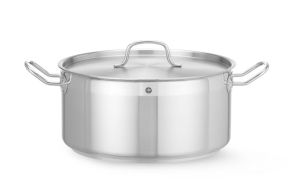 Stew pan low - with lid, HENDI, Profi Line, 12L, ?320x(H)150mm