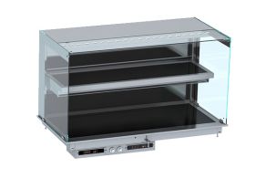 DROP-IN CUBIC HEATED CERAMIC DISPLAY WALL MODEL - BLACK 4/1