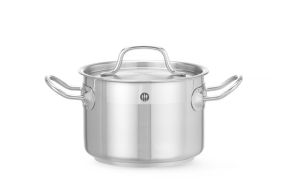 Stew pan middle - with lid, HENDI, Profi Line, 2L, ?160x(H)110mm