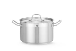 Stew pan middle - with lid, HENDI, Profi Line, 7L, ?240x(H)150mm