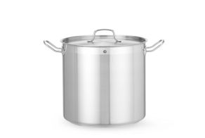 Stew pan high - with lid, HENDI, Profi Line, 24L, ?320x(H)300mm