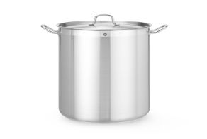 Stew pan high - with lid, HENDI, Profi Line, 50L, ?400x(H)400mm