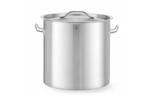 Stew pan with lid, HENDI, Budget Line, 25L, ?345x(H)350mm