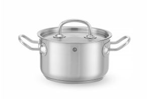 Stew pan (medium) – with lid, HENDI, Kitchen Line, 3,5L, ?200x(H)115mm