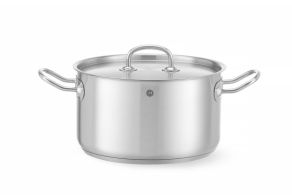 Stew pan (medium) – with lid, HENDI, Kitchen Line, 6L, ?240x(H)135mm