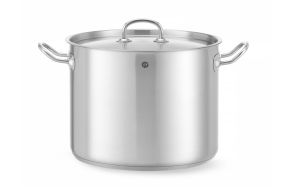 Stew pan high – with lid, HENDI, Kitchen Line, 13,5L, ?280x(H)220mm