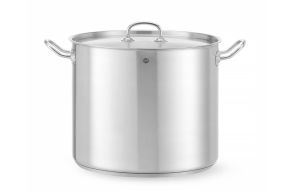 Stew pan high – with lid, HENDI, Kitchen Line, 21L, ?320x(H)270mm