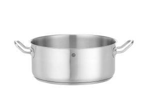 Stew pan low - without lid, HENDI, Kitchen Line, 7,3L, ?280x(H)120mm