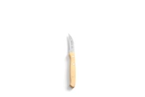 Paring knife with wooden handle, HENDI, curved model, Wood, (L)165mm