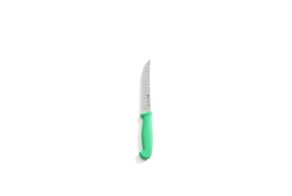 Multipurpose knife with the Granton edge, HENDI, long model, Green, (L)230mm