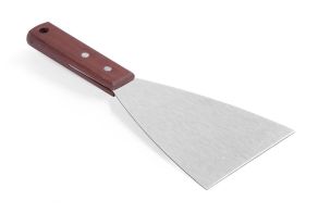 Scraper, HENDI, Wood dark, 251x100mm
