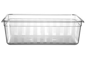 Container GN 2/1, HENDI, GN 2/1, 58L, Transparent, 650x530x(H)200mm