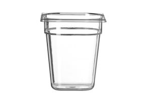 Container GN 1/6 polycarbonate, HENDI, Profi Line, GN 1/6, 3,4L, Transparent, 176x162x(H)200mm
