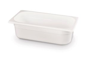 Container GN 1/3 white polycarbonate, HENDI, GN 1/3, 4L, White, 325x176x(H)100mm