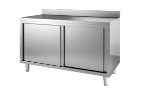 600 WORKTABLE SLIDING DOORS UPSTAND 1200