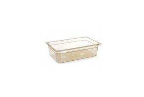 GN 1/1 container, high-temperature resistant, HENDI, GN 1/1, 13,3L, Transparent, 530x325x(H)100mm