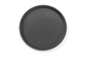 Serving tray, round, non-slip, HENDI, ?360x(H)20mm